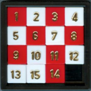 Figure 2: The 15 squares puzzle game