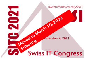 Swiss IT Congress 2021 moved to March 10, 2022